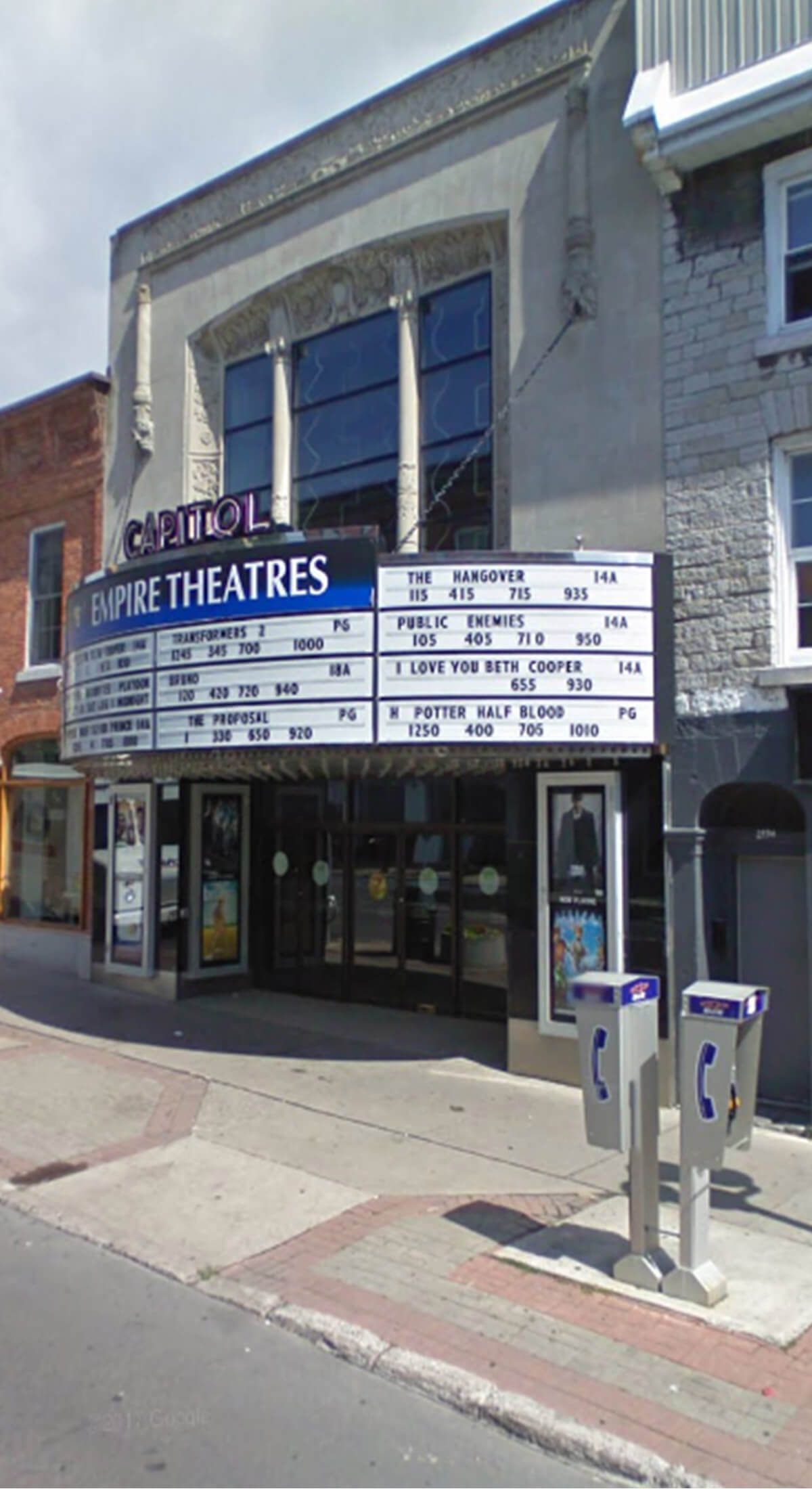 The Capitol Theater Facade - Crown Condos Kingston Ontario